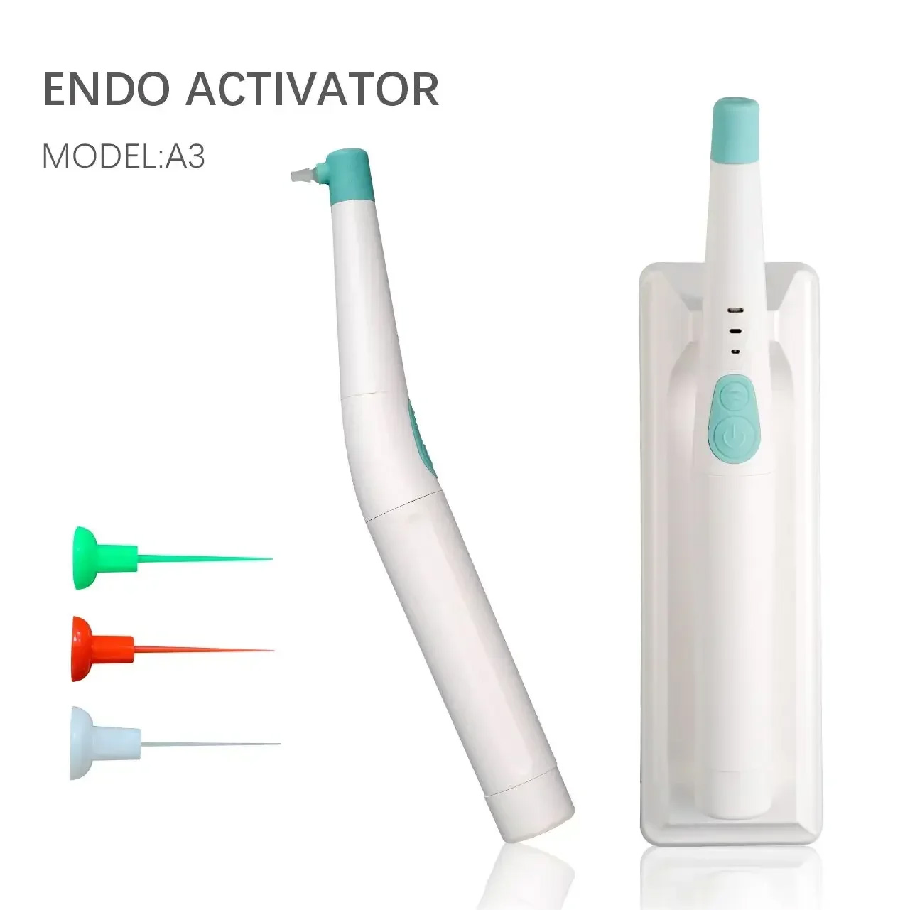 YAHOPE A3 EndoActivator Ultrasonic Endo Activator Endodontic Irrigator with 120 Pcs Tips